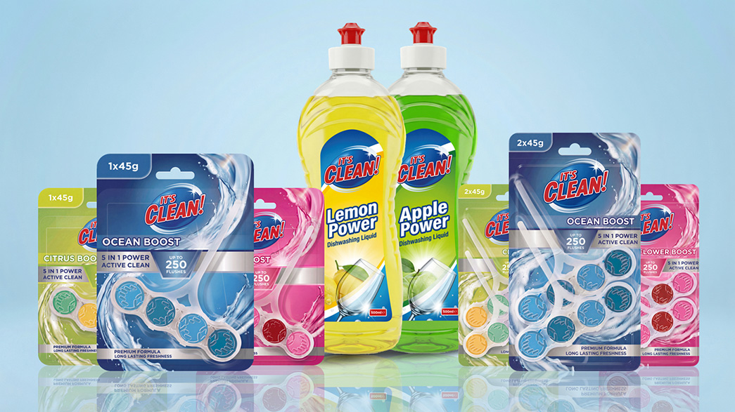 It's Clean brand hero image